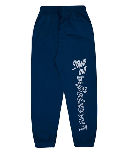 Image of T2F Boy's Cotton Regular Fit Printed Track Pants (Pack fo 5)