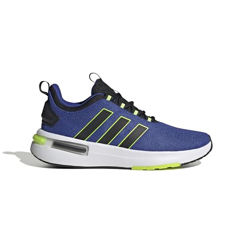 adidas Men's Racer Tr23 Shoes, Semi Lucid Blue Core Black Lucid Lemon, 122