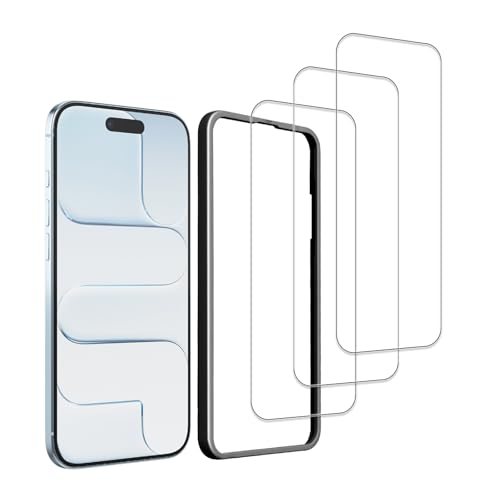 WowFluy 3 Pack for iPhone Air / 17 Air Screen Protector with Frame 6.5 inch - image 1