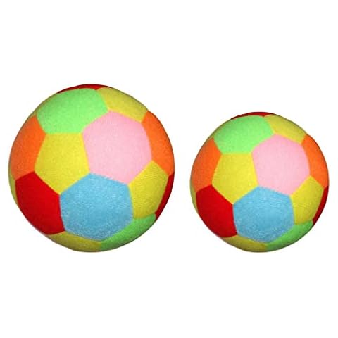 Milageto Pelotas de Fútbol de Peluche Suave para Niños Cover