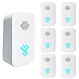 Répulsif Ultrason Moustique,6 Pièces Puissant Répulsif à Souris,Efficace Contre Les Ra...