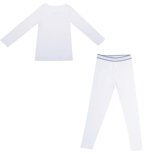 Boys Thermal Top and Bottom Underwear Set; Long Johns for Kids; Base Layer Set for Cold Weather; Microfleece Moisture Wicking3
