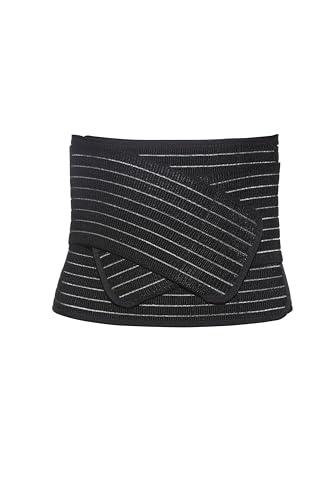 Image of BUMPSUIT Postpartum Belly Wrap Touch Hook and Loop Fasteners Sculpt Waist Trainer, Shapewear Waist Wrap Binder for Women