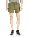 Soffe Men's Official Navy PT Running Short with Pocket Olive Dye Green Medium