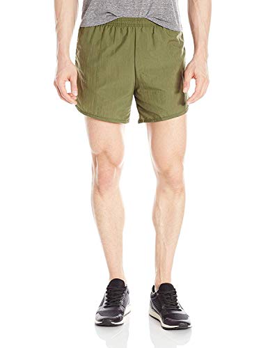 Soffe Mens Lightweight Drawstring Dri Running Shorts, 5" Inseam