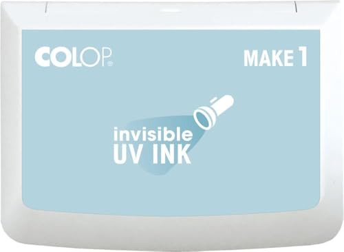 COLOP Stempelkissen MAKE 1 UV-Farbe, 50 x 90 mm, Kissen für traditionelle Handstempel und Kreativstempel
