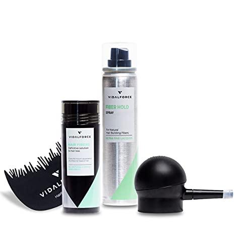 Perte de cheveux : poudre capillaire anti-calvitie noire 30g