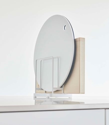 Soporte para tablas de cortar Yamazaki Home Tower blanco acero miniatura 7