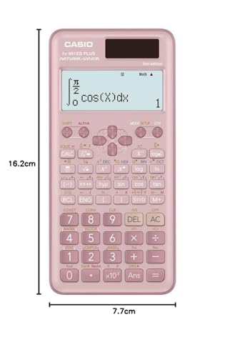 Casio FX 991ESPLUS2PKWDT FX 991ESPLUS2 PKWDT Scientific Calculator 10 + 2 Digits 417 Functions Pink - Image 4