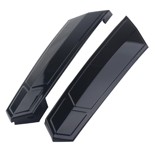 Cubiertas para bisagras de alforjas compatibles con motocicletas Victory Cross Country, Cross Country Tour, Magnum, Hard-Ball y Cross Roads (2010-2017), color negro miniatura 7