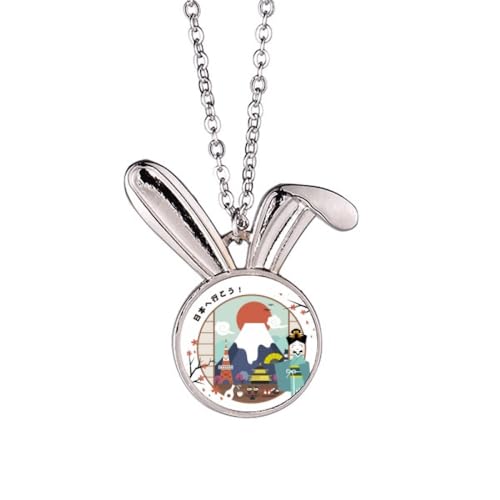 Collier lapin volcan japonais idéal pour sublimer vos tenues d'été