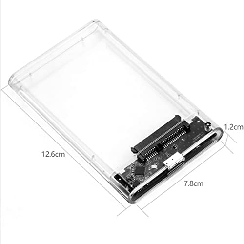 Shuole 2.5 Inch External Hard Drive Enclosure, Tool-Free Usb 3.0 To Sata Ssd Hdd Enclosure For 7Mm And 9.5Mm, Laptop Computer Hard Drive Case Support Uasp And Trim thumb #6