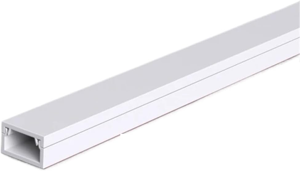 Floor Cord Cover TV Cable Management On-Wall Cord Hider Organizer Concealer System Covers Cables Trunking Channel(0.5 m 20x10MM,4pcs)