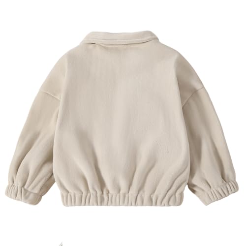 Girl's Boy's Outerwear Jacket Warm Coats for Kids Zip Up2