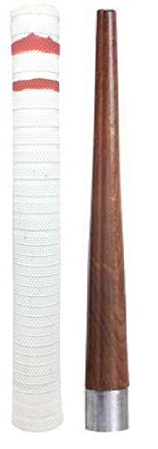 Kiraro Combo of 1Cricket Bat Handle Gripper Cone with 1Bat Handle Grip(Pack of 2) (B08HZ57LQJ) Amazon Price History, Amazon Price Tracker