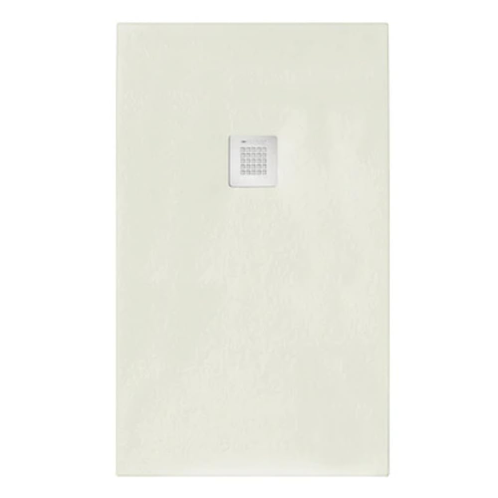Plato de ducha rectangular beige 70 x 90 cm - Serenity