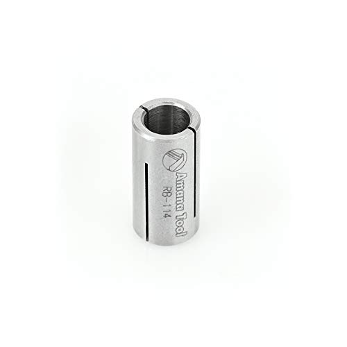 Réducteur de serrage 12 mm défonceuse Amana Tool RB-114 pour pince 8 mm intérieur