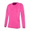 Neon Womens Long Sleeves - Pink