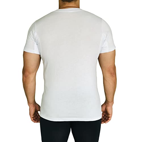 Sweat Proof Undershirt for Men- Quick Drying- Anti Odor- Anti Stains- V Neck4