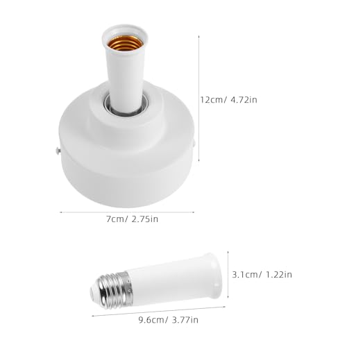 Base Metálica Resistente para Bombilla LED en Ventilador 2