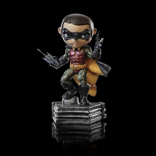 Robin Batman Forever Minico Iron Studios statuette peinte à la main - 4