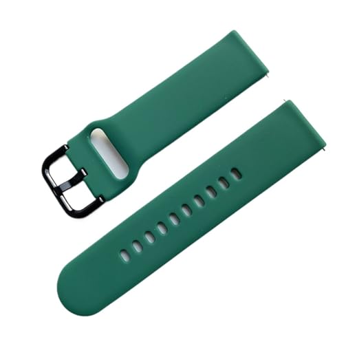 [-ł] Samsung Galaxy Watch 6 5 4 Active 2ΉVRXgbvAHuawei GT 2/3ΉNCbN[XuXbgAX}[gEHb`oh Amazifit Bip 20mm(Olive green)