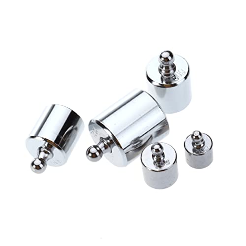 TOPPERFUN Calibration Weights Balance Weight Kit Tweezers for Laboratory and Educational Use