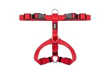 Chaba Szelki dla Małego Psa Guard | 5-cio stopniowa regulacja | Mocne zatrzaski | Ergonomiczne, Bezuciskowe, Lekkie, Regulowane, Solidne, Mocne, Wygodne | NO SHARP | CZERWONE | S