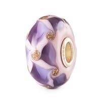 Trollbeads Collezione San Valentino 2025 Tocco Romantico Edizione Limitata TGLBE-20445 Ciondolo In Vetro Ciondolo, Mittel, Vetro, 0