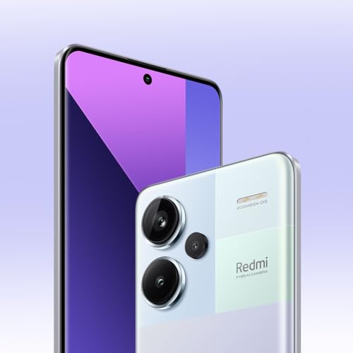 XIAOMI Redmi Note 13 Pro+ 5G Aurora Purple - Smartphone 12+512GB, MediaTek 4nm processor, 200MP camera, 120W HyperCharge, 3D curved display, dust and water protection (UK Version + 2 Years Warranty)