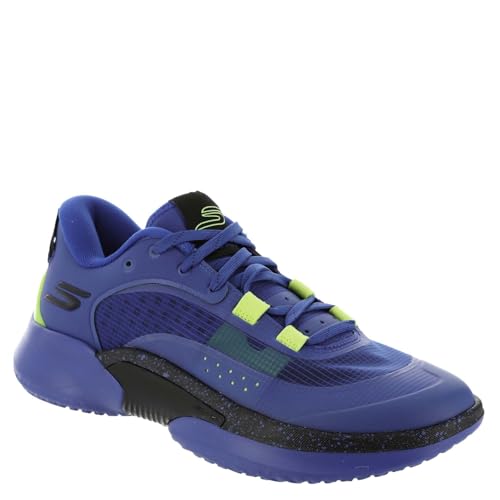 Skechers Performance SKX RESAGRIP-253005 Men's Basketball, 12 D(M) US, Blue-Black
