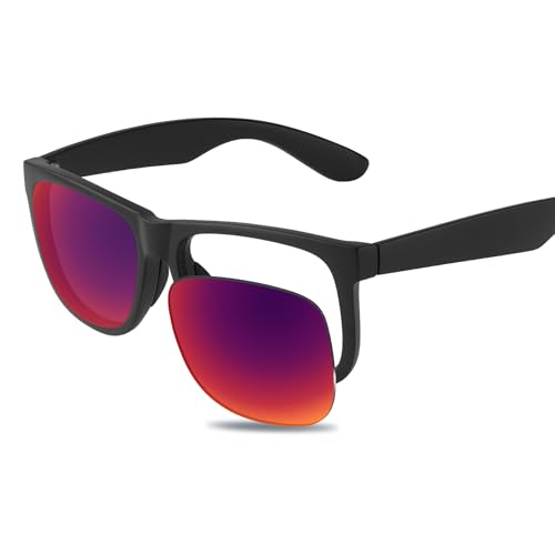 Image of 100% Precise-Fit Replacement Sunglass Lenses for Ray-Ban Justin RB4165 54mm