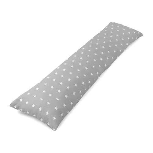 Totsy Baby Seitenschläferkissen 40 x 145 mit Bezug Baumwolle - Body Pillow Seitenschlafkissen...