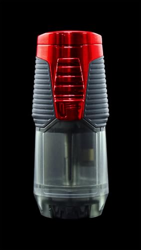 Encendedor para cigarros Jet-line Rubanno llama simple rojo miniatura 1