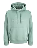 Jack & Jones Sudadera con Capucha para Hombre Jjestar JJ Noos, Azul Mineral., S
