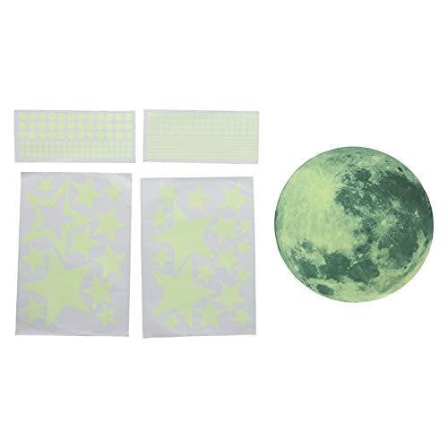 Set brillante de 435 vinilos luna y estrellas para pared miniatura 7