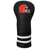 Team Golf NFL Cleveland Browns Vintage Fairway Schlägerhaube (Farbe) – Bedruckte Team Golf NFL Vintage Fairway Schlägerhaube (Bedruckt), passend für alle Fairway, Hybrid und Utility Clubs