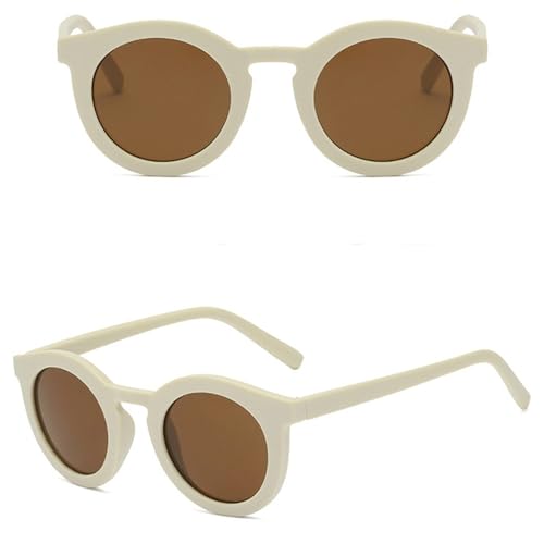 Round Punk Sunglasses for Women & Men UV400 Frame3