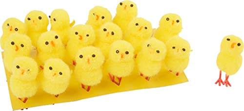 Poussins en chenille VBS « H 4 cm », 18 pc.