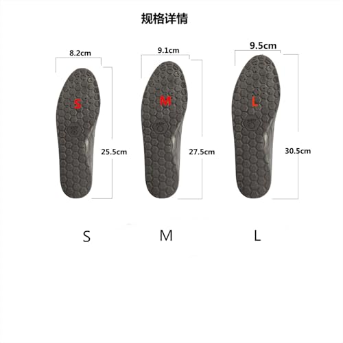 Image of Massage Insoles Acupressure Magnetic for Women and Men Orthopedic Insoles for Comfort and Support Pain Relief Foot Massage Plantar Foot Health Care (M (27.5 * 9.1cm))