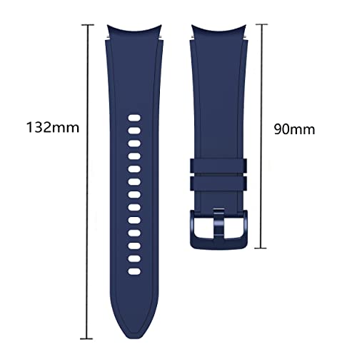 Correas de silicona 20mm para Galaxy Watch 6 y 5 miniatura 4