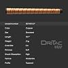 Winn DRI-TAC WRAP Standard Golf Grip - Classic Wrap-Style Design with Contoured Profile - WinnDry Polymer for Performance, Comfort & Shock Absorption - Non-Slip All-Weather Performance
