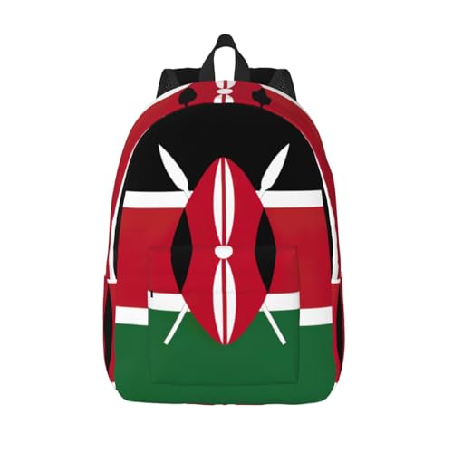 Sac à dos universitaire imprimé Kenya EdWal pour homme et femme