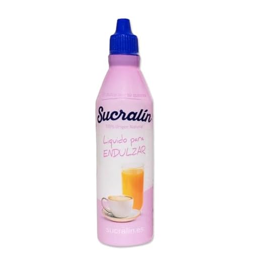 SUCRALIN® - Edulcorante Sucralosa Líquido 84 ml | 100% Natural | Para todas las Dietas | 0% calorías | Sabe a azúcar |