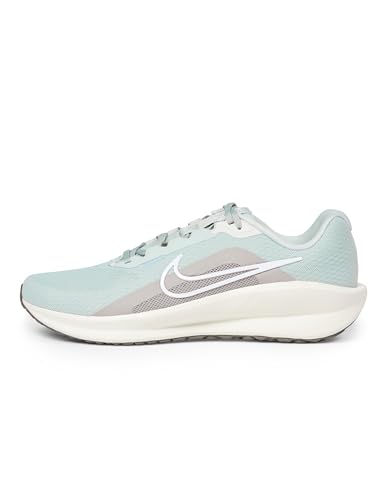 Nike Men's Downshifter 13 Road Running Shoes, Light Silver/White-College Grey-Sail, 11