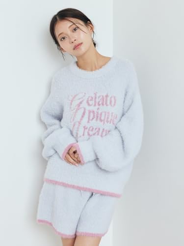Amazon | [ジェラート ピケ] ラメフェザープルオーバー PWNT255080