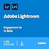 Adobe Lightroom incl. Lightroom Classic 1 TO | fonctionnalités IA | 1 an |PC/Mac |Téléchargement