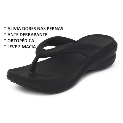 Tamanco Ortopédico Chinelo Feminino Nuvem Ideal Para Esporao Fascite Plantar e Dores Nas Pernas (PRE