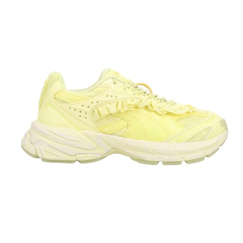 PUMA Womens X Cs Velophasis Vintage Lace Up Sneakers Shoes Casual - Yellow - Size 6.5 M