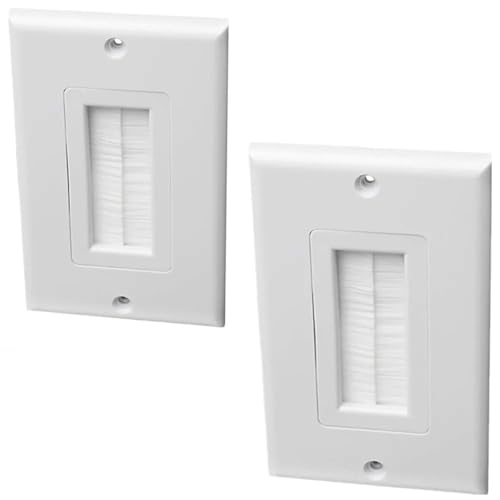 For Brush wall panels, wall mount panels, cable pass-through plug-in cable wall panels for TV home theater systems